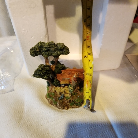 Vtg Woodly Wise The Moss Wood Hollow  Storybook Fairy Tree House COA NEW IN BOX - Picture 7 of 9